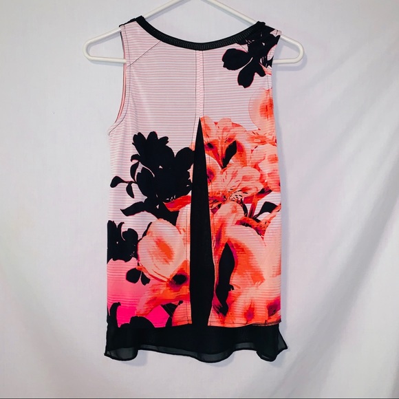 Worthington S Floral layered tank - Picture 5 of 8